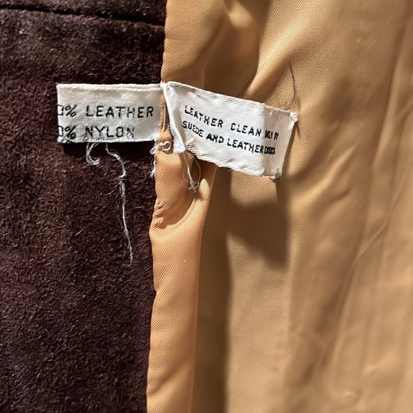 Authentic vintage leather jacket - Picture 7 of 8